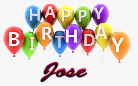 Jose Happy Birthday Balloons Name Png - Happy Birthday Pooja Balloons, Transparent Png, Free Download