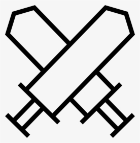 Swords Cross - Sword Fight Icon, HD Png Download, Free Download