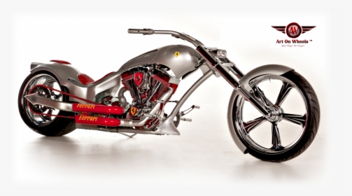 Chopper Motorcycle Png Download - Art On Wheels, Transparent Png, Free Download
