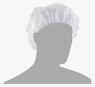 38 Boufant Cap White - Hairnet, HD Png Download, Free Download