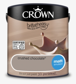 Crown Breatheasy Matt Emulsion ~ Neutrals"     Data - Chocolate, HD Png Download, Free Download
