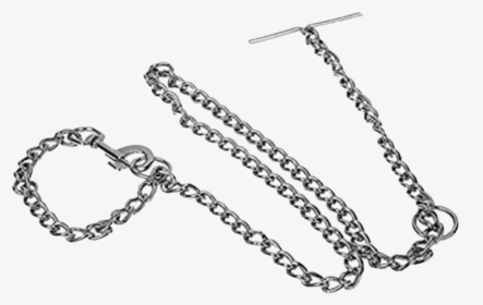 Silver Dog Chain Png Free Download - Dog Choke Chain And Leash, Transparent Png, Free Download