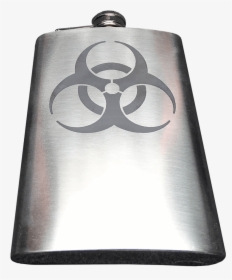 Flask With Biohazard Design"  Class= - Emblem, HD Png Download, Free Download