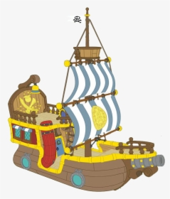 Jake The Never Land Pirates Clipart - Jake And The Neverland Pirates Ship, HD Png Download, Free Download