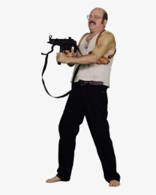 Man, Arrested Development Tobias Funke Auditions For - Man With Gun Png, Transparent Png, Free Download