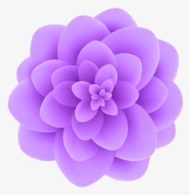 Violets Flower Clipart Svg Library Stock Deco Violet - Pink Flower Clipart Transparent, HD Png Download, Free Download