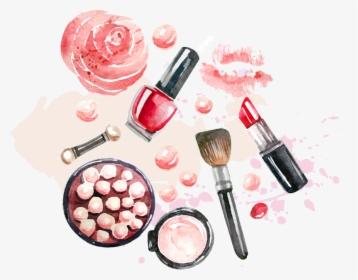 Happy Valentines Day Makeup , Png Download - Fundo Produtos De Beleza Png, Transparent Png, Free Download