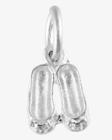 Ballet Shoes Silver Charm"     Data Rimg="lazy"  Data - Earrings, HD Png Download, Free Download