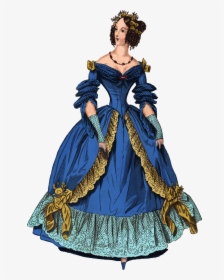 Victorian Era Corset Dress, HD Png Download, Free Download