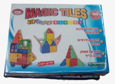 Magic Tiles Magnetic Building Blocks 100 Pieces - Cake, HD Png Download, Free Download