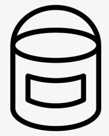 Black And White Paint Bucket Clipart, Hd Png Download - Black And White Paint Can Transparent, Png Download, Free Download