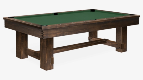 Breckenridge Rustic Pool Table - Billiard Table, HD Png Download, Free Download