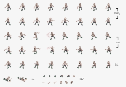 Skeleton - Skeleton Sprite, HD Png Download, Free Download