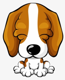 Beagle Clipart Pup - Dog Beagle Cute Cartoon, HD Png Download, Free Download