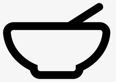 Bowl Outline - Bowl Icon Outline, HD Png Download, Free Download