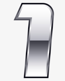Silver One Png - Silver Numbers Transparent, Png Download, Free Download