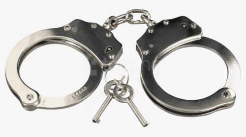 Free Png Silver Handcuffs Png Images Transparent - Transparent Background Handcuffs Png, Png Download, Free Download