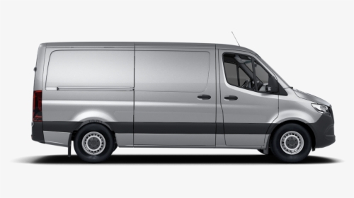 Side Profile Of A Silver Sprinter Cargo Van - Mercedes Sprinter 2019 Xl, HD Png Download, Free Download