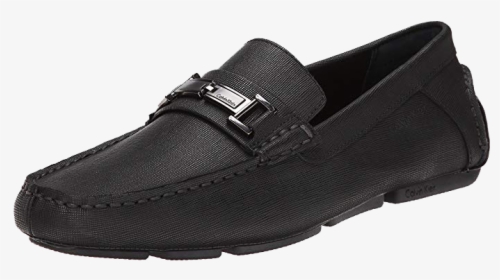 Black Loafer Magnus Slip-ons By Calvin Klein - Shoe, HD Png Download, Free Download