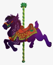 Transparent Carousel Horse Clipart - Animal Figure, HD Png Download, Free Download