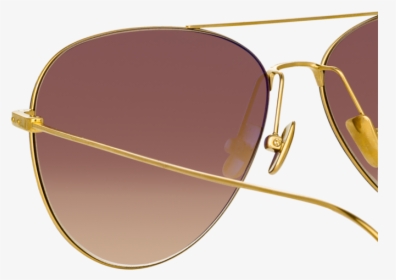 Lloyds Aviator Sunglasses In Yellow Gold - Shadow, HD Png Download, Free Download
