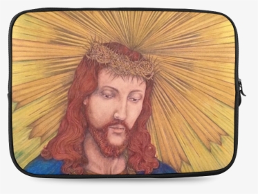 Sacred Heart Of Jesus Christ Drawing Custom Laptop - Jesus Christ Skin, HD Png Download, Free Download