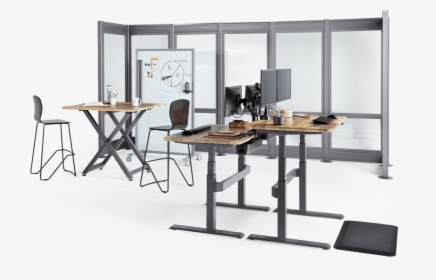 Vari Flexible Workspace Solutions, Standing Desks, - Writing Desk, HD Png Download, Free Download