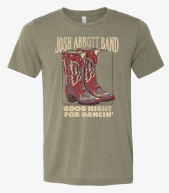 Good Night For Dancing Tee - Cowboy Boot, HD Png Download, Free Download