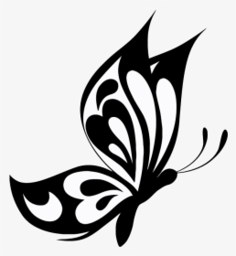 Vector Black Butterfly Png Transparent Image - Butterfly Vector Png Hd, Png Download, Free Download
