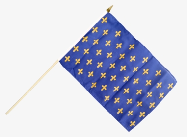 France Fleur De Lis, Blue Hand Waving Flag - Drapeau Val D Oise, HD Png Download, Free Download
