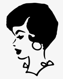 Lady"s Head In Profile, HD Png Download, Free Download