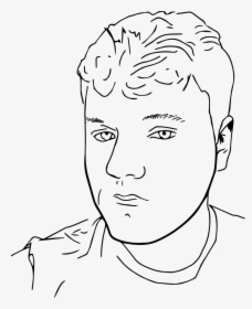 Cameron Profile - Line Art, HD Png Download, Free Download