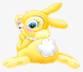 Yellow Easter Bunny Clipart, HD Png Download, Free Download