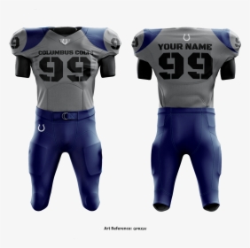 Columbus Colts Football Uniform - American Football, HD Png Download, Free Download