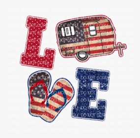 Love Red White And Blue, HD Png Download, Free Download
