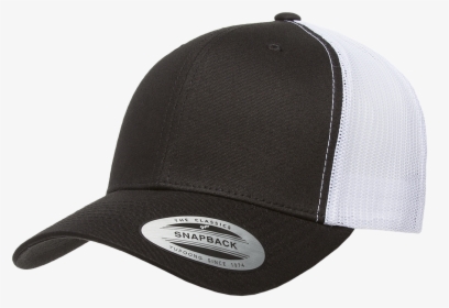 6606t Yupoong Adjustable Hat Trucker Two-tone Cap - Flex Fit Hat, HD Png Download, Free Download