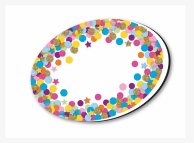 Confetti Magnetic Whiteboard Eraser - Circle, HD Png Download, Free Download