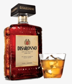 Disaronno Bottle And Glass - Amaretto Di Saronno Png, Transparent Png, Free Download