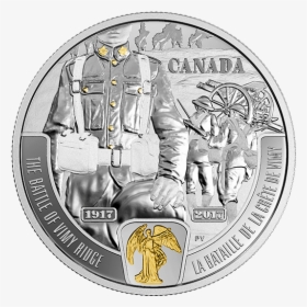 Pure Silver Coin - Vimy Ridge Coin 2017, HD Png Download, Free Download