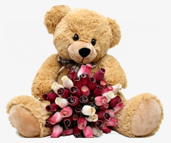 Valentine"s Teddy Bear Png I - Happy Teddy Day In Hd, Transparent Png, Free Download