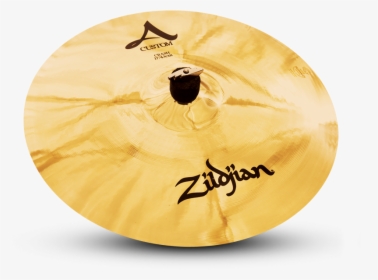 Zildjian A Custom Crash Cymbal - Zildjian A Custom 16 Inch Crash, HD Png Download, Free Download