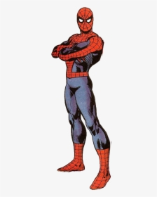 Png Format Images Of Spiderman - Cartoon Spiderman And Superman, Transparent Png, Free Download