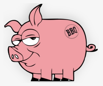 Greedy Pig Clipart , Png Download - Funny Easy Pig Drawings, Transparent Png, Free Download