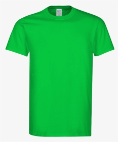 Gildan Green Shirt Template, HD Png Download, Free Download