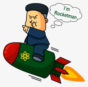Kim Jong Un Holding A Bomb, HD Png Download, Free Download