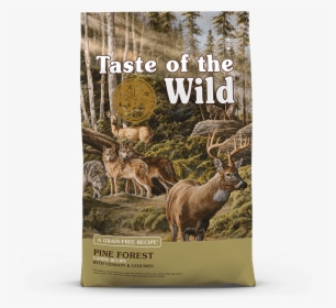 Pine Forest Canine Recipe With Venison & Legumes Package - Taste Of The Wild Pine Forest, HD Png Download, Free Download