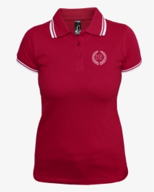 Rude Girl Girly Contrast Polo - Polo Shirt, HD Png Download, Free Download