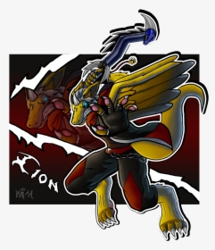 Cion The Angel Dragon Warrior - Cartoon, HD Png Download, Free Download