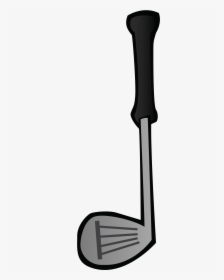 Crossed Golf Clubs With Golf Ball - Mini Golf Club Clip Art, HD Png Download, Free Download