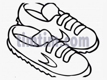 Gym Shoes Clipart Girl Shoe, HD Png Download, Free Download